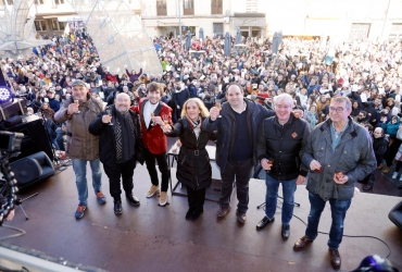 Campanadas de Torrezno de Soria con más de 1.500 asistentes a la cita